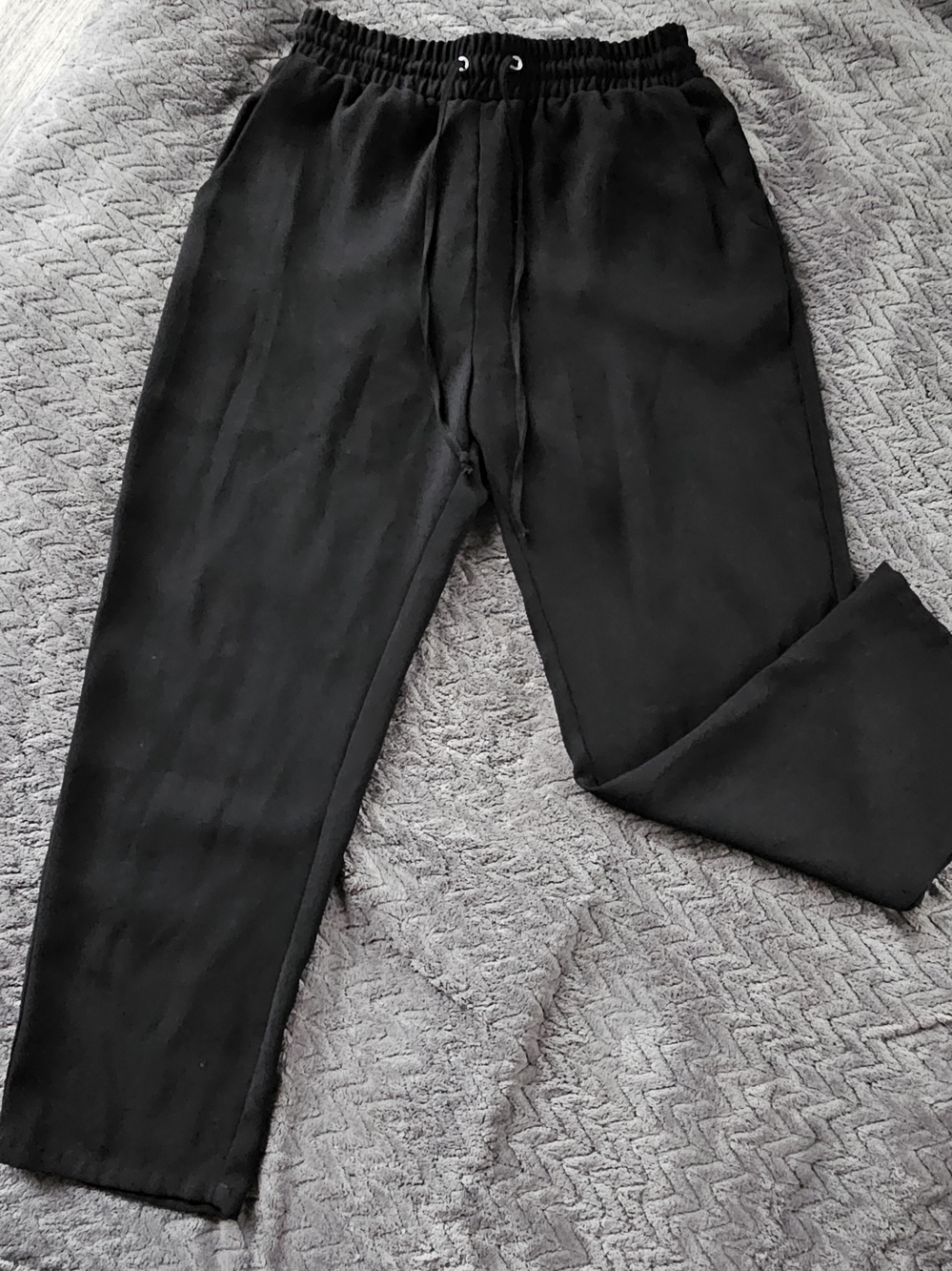 Forever 21 Black Women's Drawstring Pants